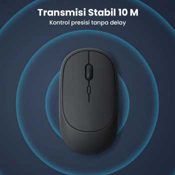 Gambar produk IBEN Mouse Wireless Bluetooth Optical 2.4GHz Silent Click 1600DPI - GTG02