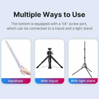 Gambar produk Ulanzi Lampu Fill Light Stick RGBW OLED Display Portable 2000mAh 4.8W - VL119