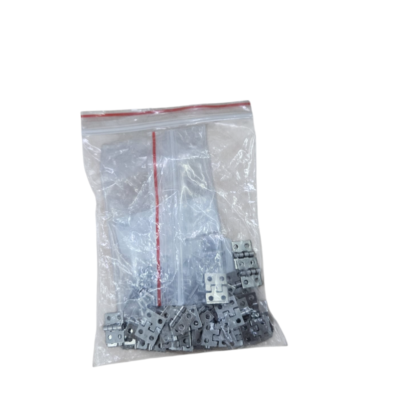 Gambar produk KitTrader Engsel Pintu Lemari Kabinet Door Hinge 4 Hole 10x8mm 40 PCS - KT581