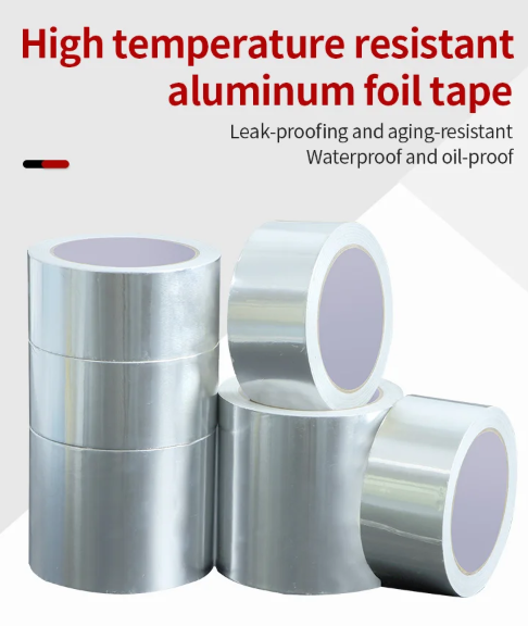 Gambar produk FMA High Temperature Resistant Aluminum Foil Tape Waterproof 5M - FM-TP