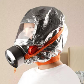 NANUI Masker Gas Respirator Full Face Fire Protection Anti Fog - TZL30