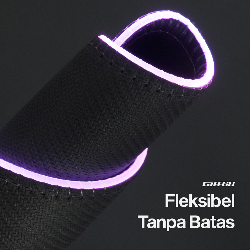 Gambar produk TaffGO Gaming Mouse Pad Glowing RGB LED High Precision 300x800x4mm