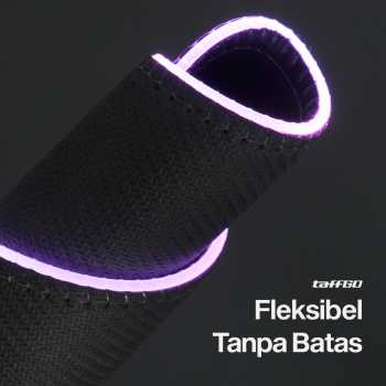 Gambar produk TaffGO Gaming Mouse Pad Glowing RGB LED High Precision 300x800x4mm