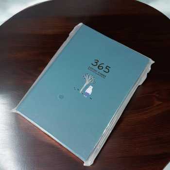 Gambar produk DingDongTu Buku Diary 365 Hari Daily Journal Hard Cover 128 Lembar - DDT-4083