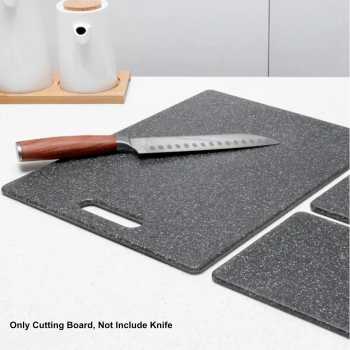 SDEEP Talenan Dua Sisi Imitation Marble Texture PP Cutting Board - SPLM