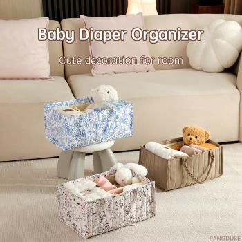 Gambar produk Nappy Tas Perlengkapan Bayi Foldable Baby Caddy Diaper Bag Organizer - NP527