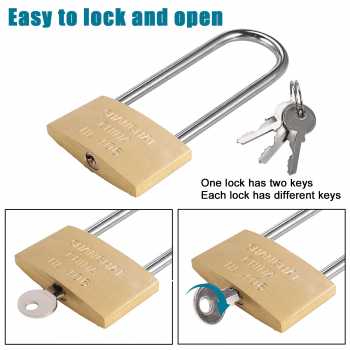 Gambar produk SHXH Gembok Rumah Anti Maling Padlock Copper Lock S - SHX127