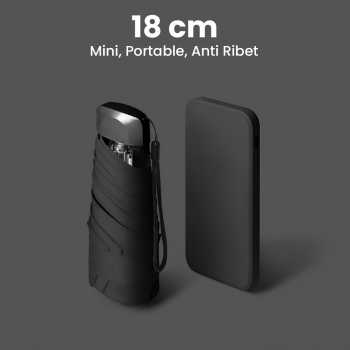 Gambar produk MUCAI Payung Lipat Kecil Portable Anti UV Waterproof UPF 50+ - 190T