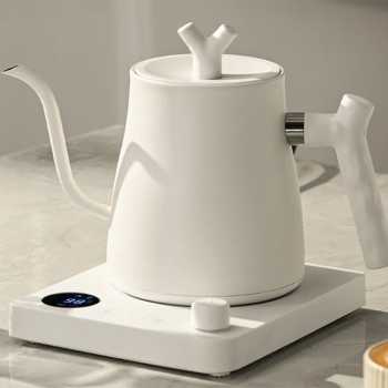 TERATERA Teko Listrik Kopi Pemanas Air Leher Angsa Pour Over 1000W 1L - T100