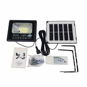 OOBEST Lampu Dinding Solar Sensor Cahaya Waterproof 100 LED Cool White - OB100 Gambar produk OOBEST Lampu Dinding Solar Sensor Cahaya Waterproof 100 LED Cool White - OB100
