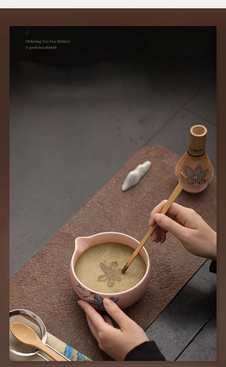 Gambar produk BAKUJIN Mangkuk Matcha Bowl Chawan Single Ceramic 500ml - B-500