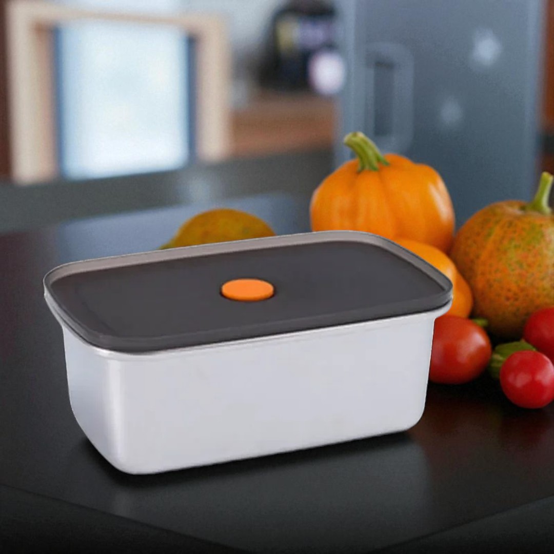 Gambar produk TaffHOME Kotak Makan Lunch Box Multifunction Stainless Steel 304 1000ml - AC-21