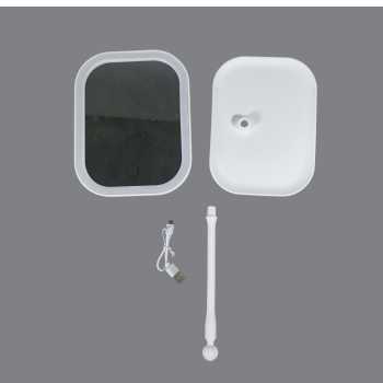 Gambar produk Arma Cermin Rias LED Dimmable Desk Mirror with Base 3 Color - INU15