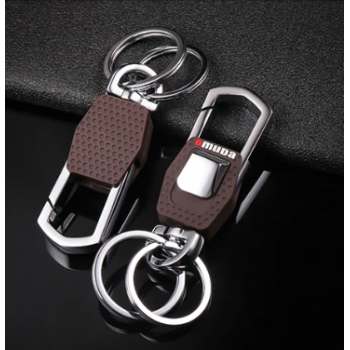 Gambar produk OMUDA Gantungan Kunci Carabiner Keychain Clip Double Ring Zinc Alloy - OM929