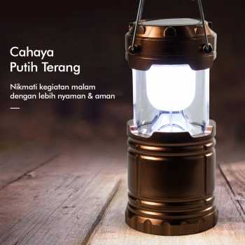 Gambar produk Firehong Lampu Lentera USB Emergency Camping Tenaga Solar 12W - G-85