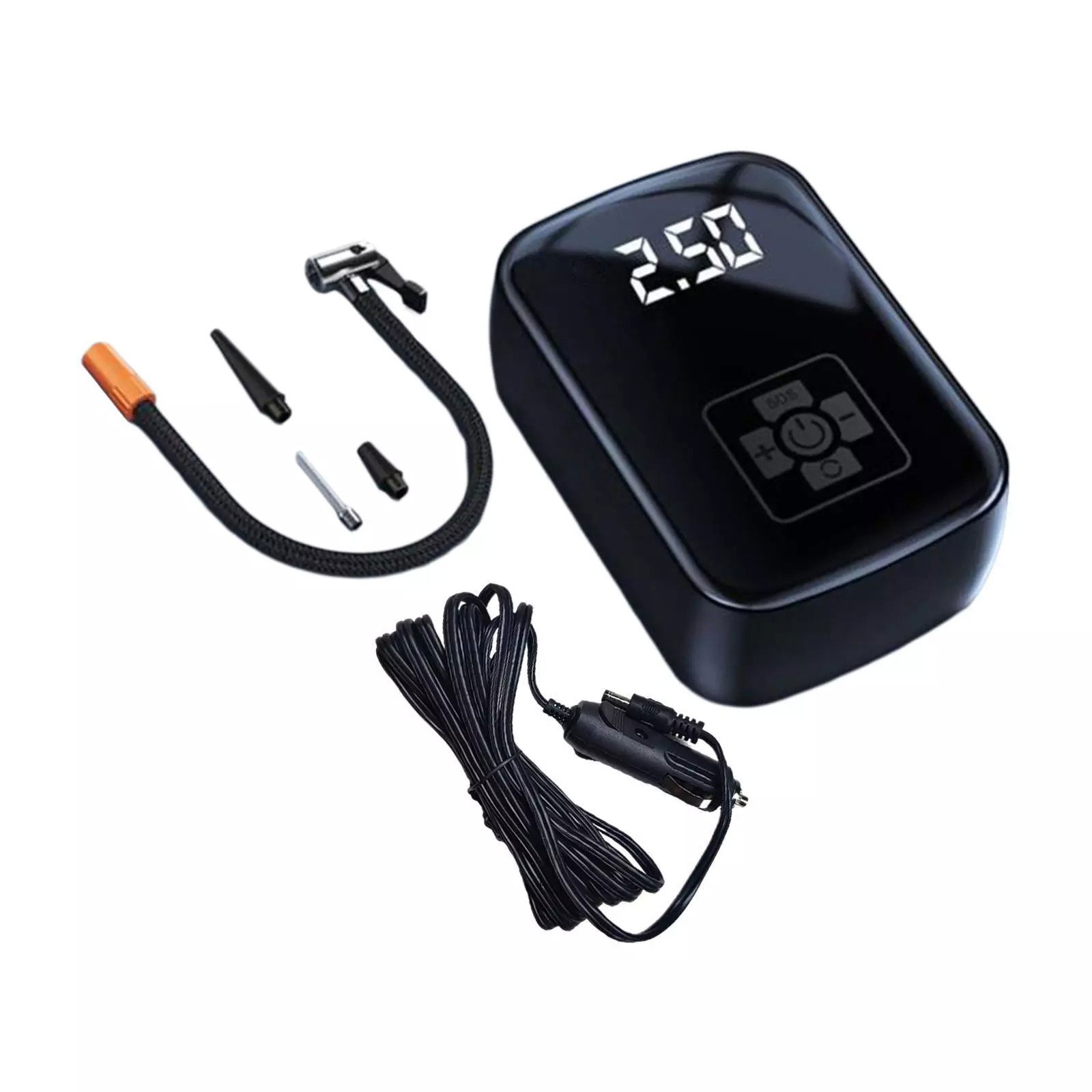 Gambar produk AmazeFan Pompa Ban Elektrik Tire Inflator Cigarette Plug 150 PSI - 006