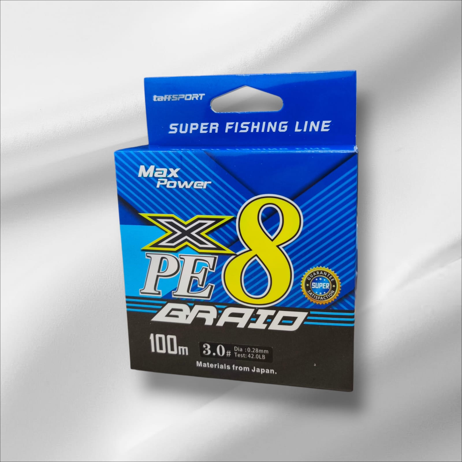 Gambar produk TaffSPORT Senar Pancing PE 8 Braided Strand Fishing Line 100M 3.0 - X8