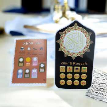 Gambar produk ZHE Speaker Zikir Murottal Al-Quran Portable with LED - ZK60 Pro