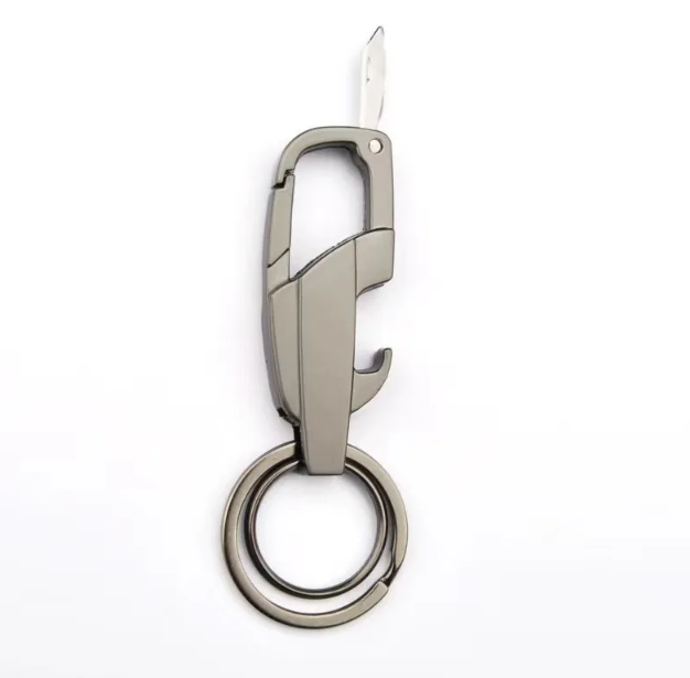 Gambar produk SINNYA Gantungan Kunci Karabiner Keychain Multifunctional Quickdraw - SN-27