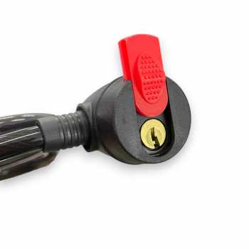 Gambar produk TaffGUARD Kunci Gembok Sepeda Anti Maling Baja Lock - TY588YZ