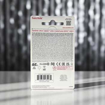 Gambar produk SanDisk Ultra SDHC/XC UHS-I Card Class 10 100MB/s 32GB - SDSDUNR-GN3IN