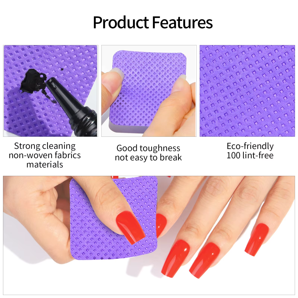 Gambar produk Accpet Kapas Penghapus Lem Eyelash Extension Glue Remover Pads - AP200