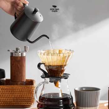 Gambar produk One Two Cups Kertas Saringan Kopi Filter Paper V60 1-2 Cups 100 PCS - V40