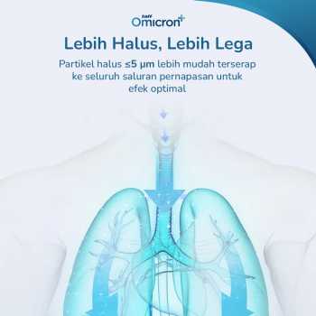 Gambar produk TaffOmicron Alat Terapi Pernapasan Mesh Nebulizer Portable Inhaler - YM-3R9