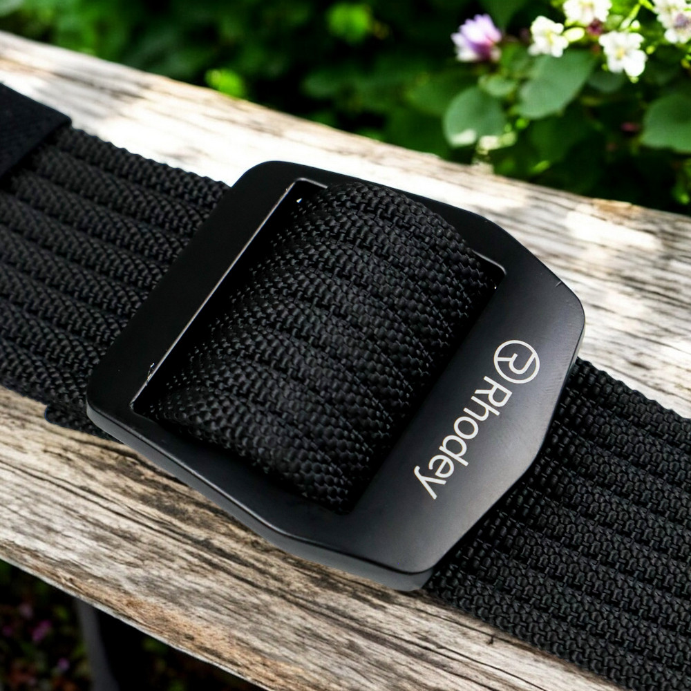 Gambar produk Rhodey Gesper Tali Ikat Pinggang Pria Kanvas Tactical Belt 1.2M - F1077