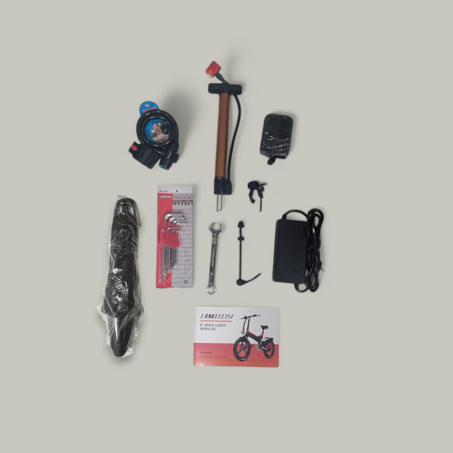 Gambar produk Lankeleisi Sepeda Listrik Lipat Folding Bike Smart Deluxe 48V 10.4Ah - G650