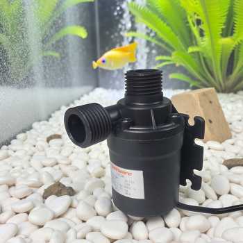 Gambar produk Taffware Pompa Air Aquarium Ikan Submersible Pump 12V 22W - 12V5M