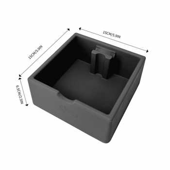 Gambar produk YAJUYI Wadah Ampas Kopi Silikon Espresso Knock Box Storage - YJ-15