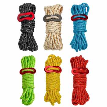 Gambar produk YEAHMAT Tali Paracord Tenda Camping Adventure Windproof 4mmx4M 4 PCS - YG148