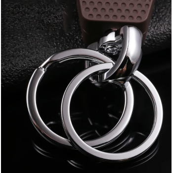 Gambar produk OMUDA Gantungan Kunci Carabiner Keychain Clip Double Ring Zinc Alloy - OM929