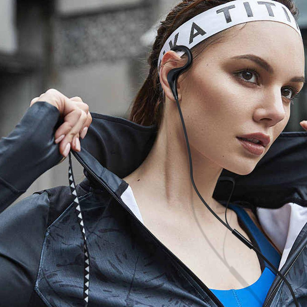 Gambar produk Earphone Sport Extra Bass Handsfree with Microphone - SF-878