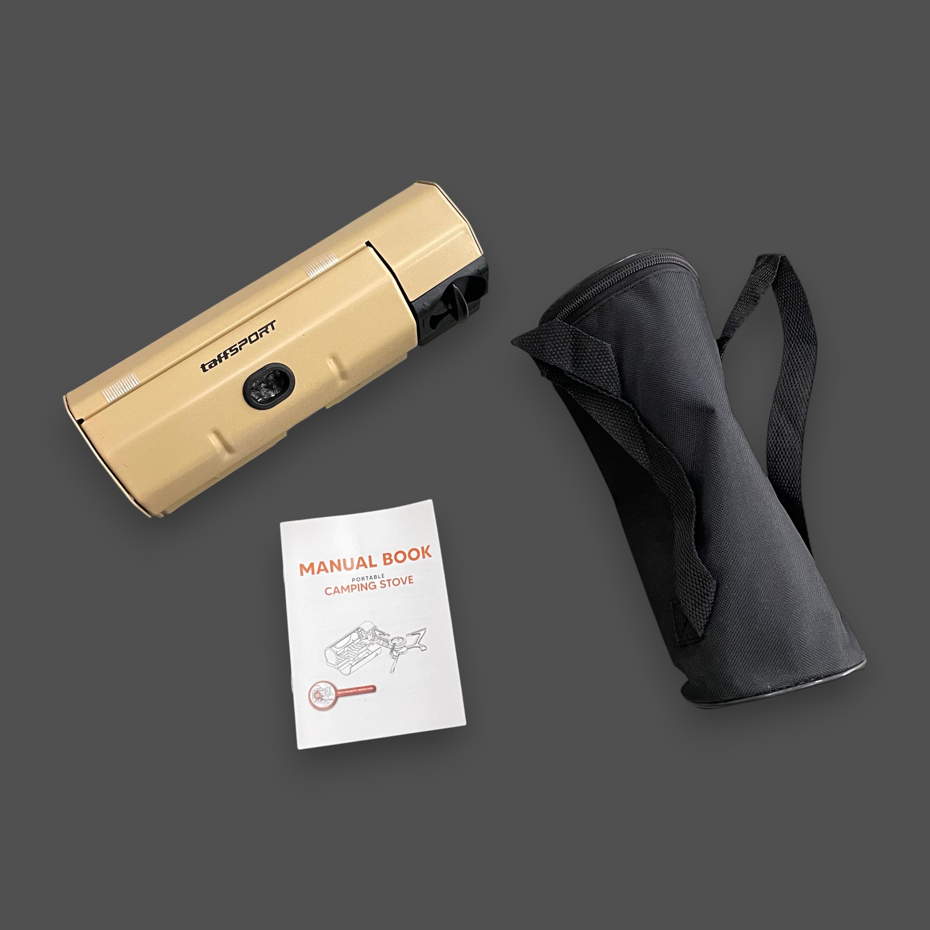 TaffSPORT Kompor Gas Portable Mini Lipat Ultralight Camping Stove - PYB-DKS1001 Gambar produk TaffSPORT Kompor Gas Portable Mini Lipat Ultralight Camping Stove - PYB-DKS1001