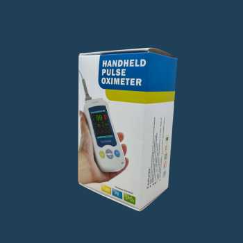 Gambar produk SYUSYA Handheld Pulse Oximeter Alat Ukur Saturasi Oksigen Temperatur - YK-820B