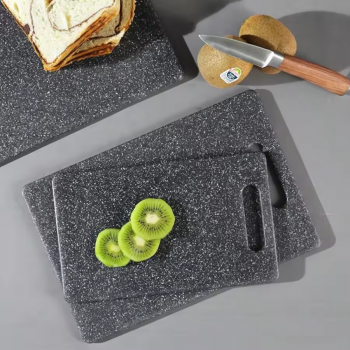 Gambar produk SDEEP Talenan Dua Sisi Imitation Marble Texture PP Cutting Board L - SPLM