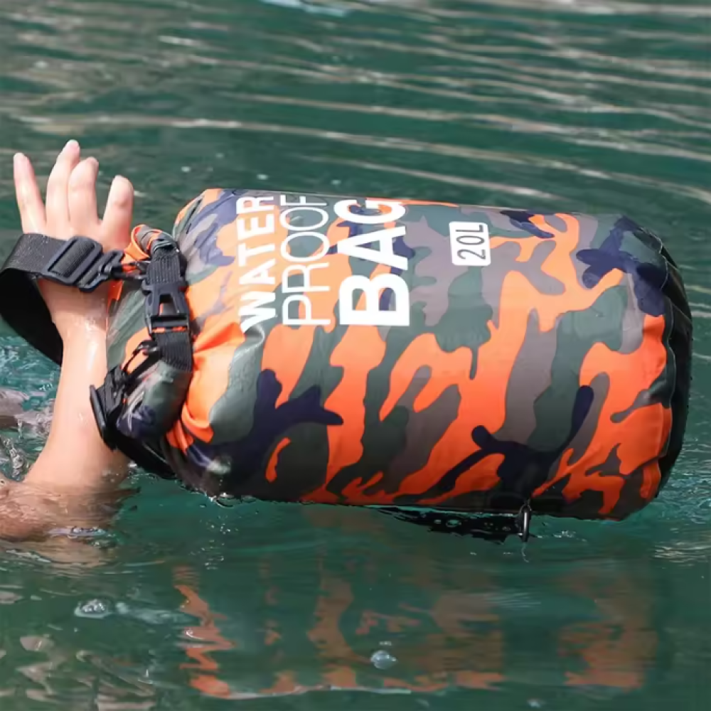 Gambar produk WATORU Tas Penyimpanan Anti Air Debu Outdoor Waterproof Dry Bag 30L - XAZ9