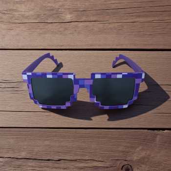 Gambar produk Long Keeper Kacamata Model Pixel Minecraft Mosaics UV400 - 088