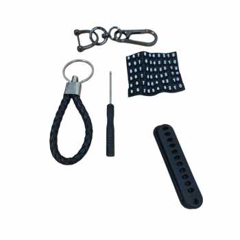 FMA Anti-Lost Keychain with Phone Number Card and Horseshoe Buckle - FM-8S Gambar produk FMA Anti-Lost Keychain with Phone Number Card and Horseshoe Buckle - FM-8S