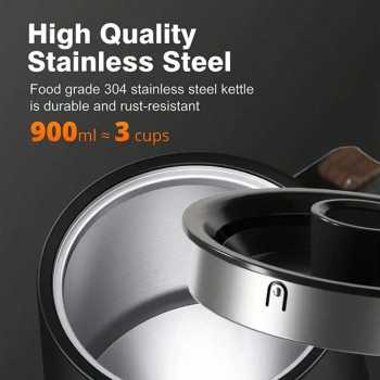 Gambar produk GOKIO Teko Listrik Kopi Pemanas Air Leher Angsa Pour Over 1200W 900ml - GK90PRO