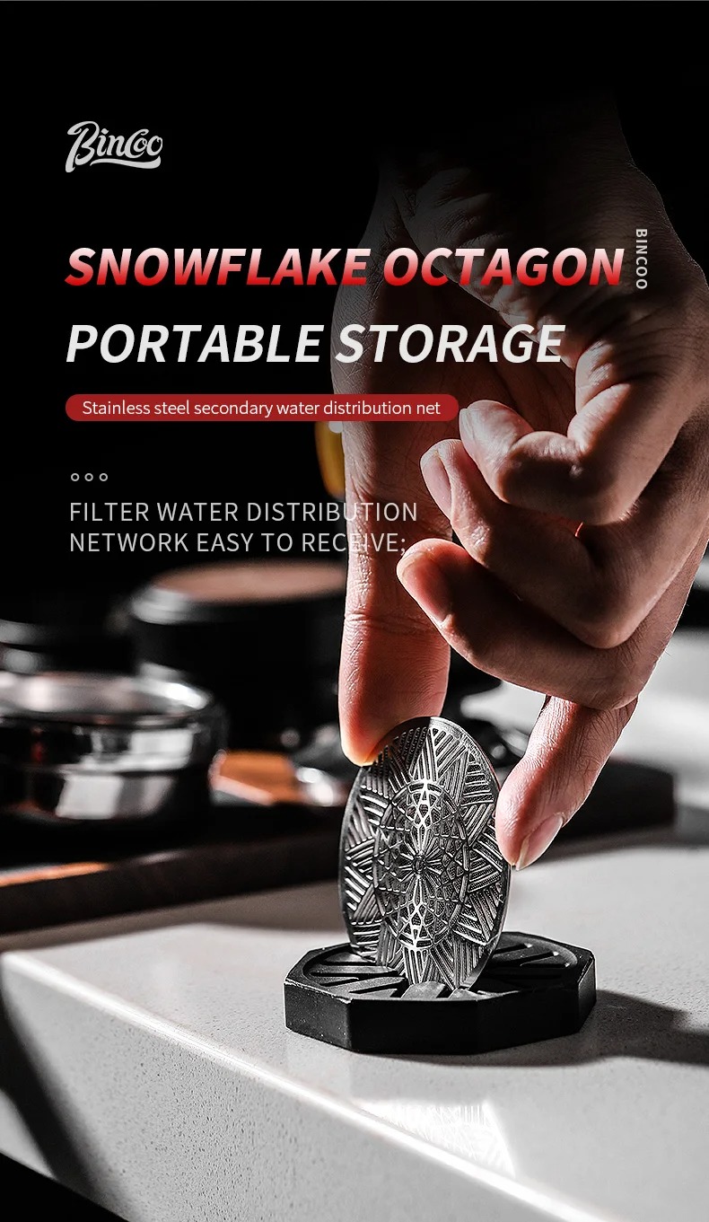 Gambar produk BINCOO Puck Screen Holder Storage Base Tempat Penyimpanan Filter - B-51