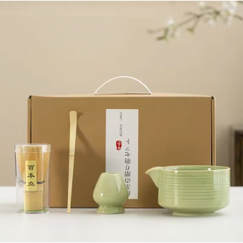 Gambar produk Dreamburgh Matcha Set Chawan Chasen Stand Chashaku Ceramic 500ml 4 PCS - CZ2
