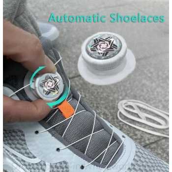 Gambar produk Silenching Tali Sepatu Putar Automatic Rotating Shoelace Buckle - INU66-A