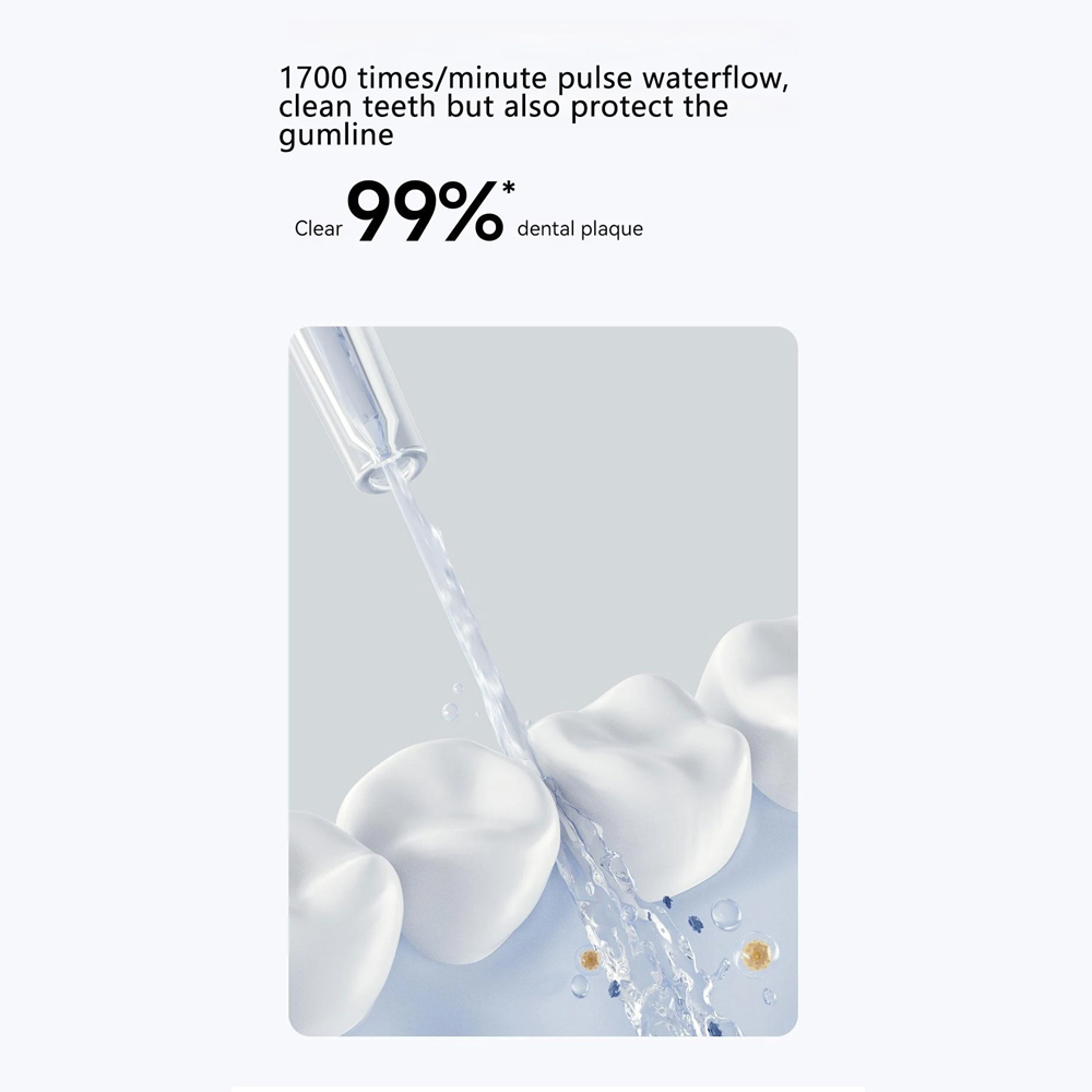 Gambar produk Xiaomi Mijia Water Flosser Dental Oral Irrigator Pembersih Gigi 200ml - F400
