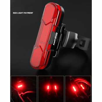 Gambar produk TaffLED Lampu Belakang Sepeda LED COB USB Rechargeable 220mA - AS1010
