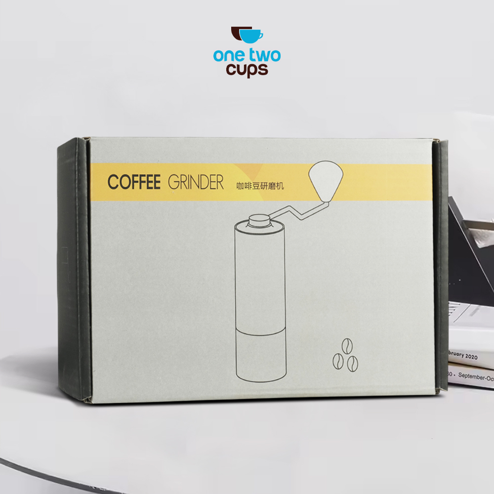 Gambar produk One Two Cups Alat Penggiling Kopi Manual Coffee Grinder Adjustable - JN60