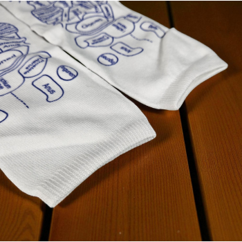 Gambar produk UG Kaos Kaki Pijat Seratus Titik Akupuntur Plantar Meridian Socks Pria - UKK2