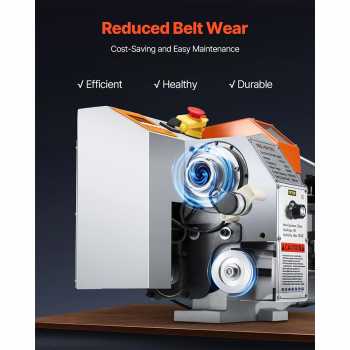 Gambar produk VEVOR Mesin Bubut Mini Lathe Beads Woodworking 2500RPM 1000mm 1250W - MX-S450